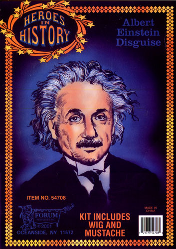 Albert Einstein Disguise