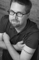 Headshot with tattoo